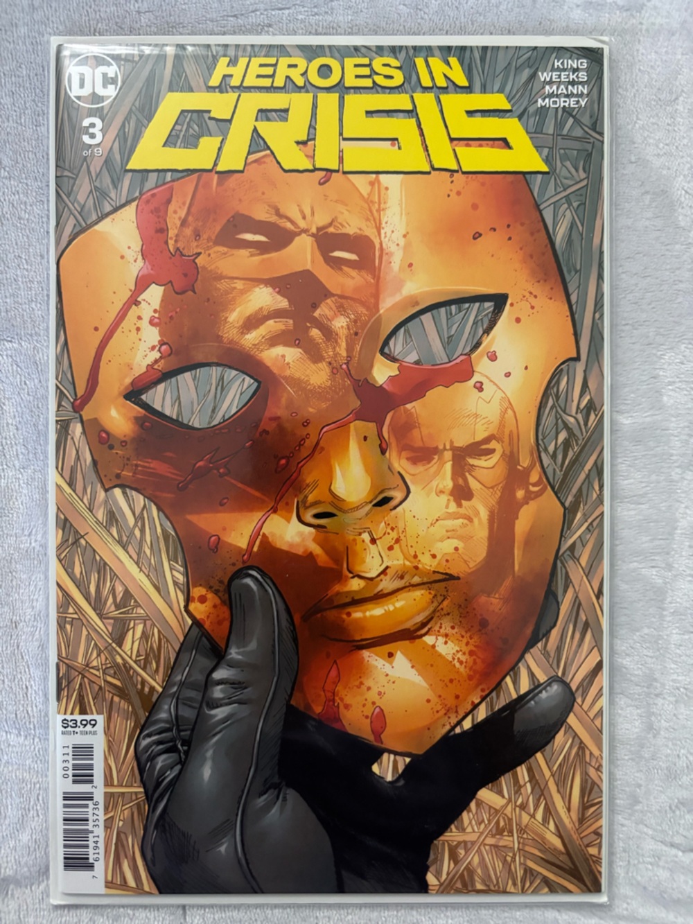 Heroes in Crisis #3 DC Comics 2019 Tom King Lagoon Boy Excellent